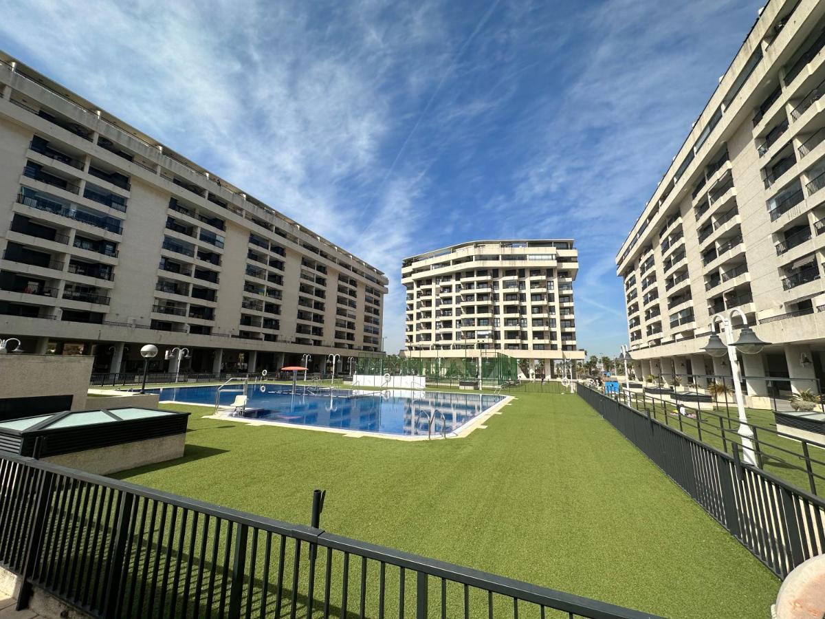 Appartement Sunny Patacona Seaview à Valence Extérieur photo