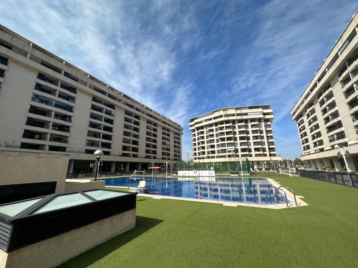 Appartement Sunny Patacona Seaview à Valence Extérieur photo